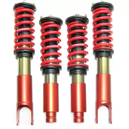 Blox Racing Coilover Competition Series Red Honda Civic,Del Sol,Integra