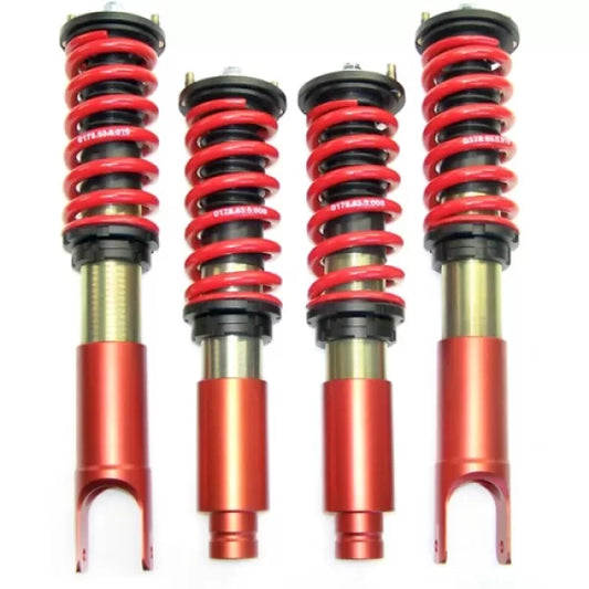 Blox Racing Coilover Competition Series Red Honda Civic,Del Sol,Integra